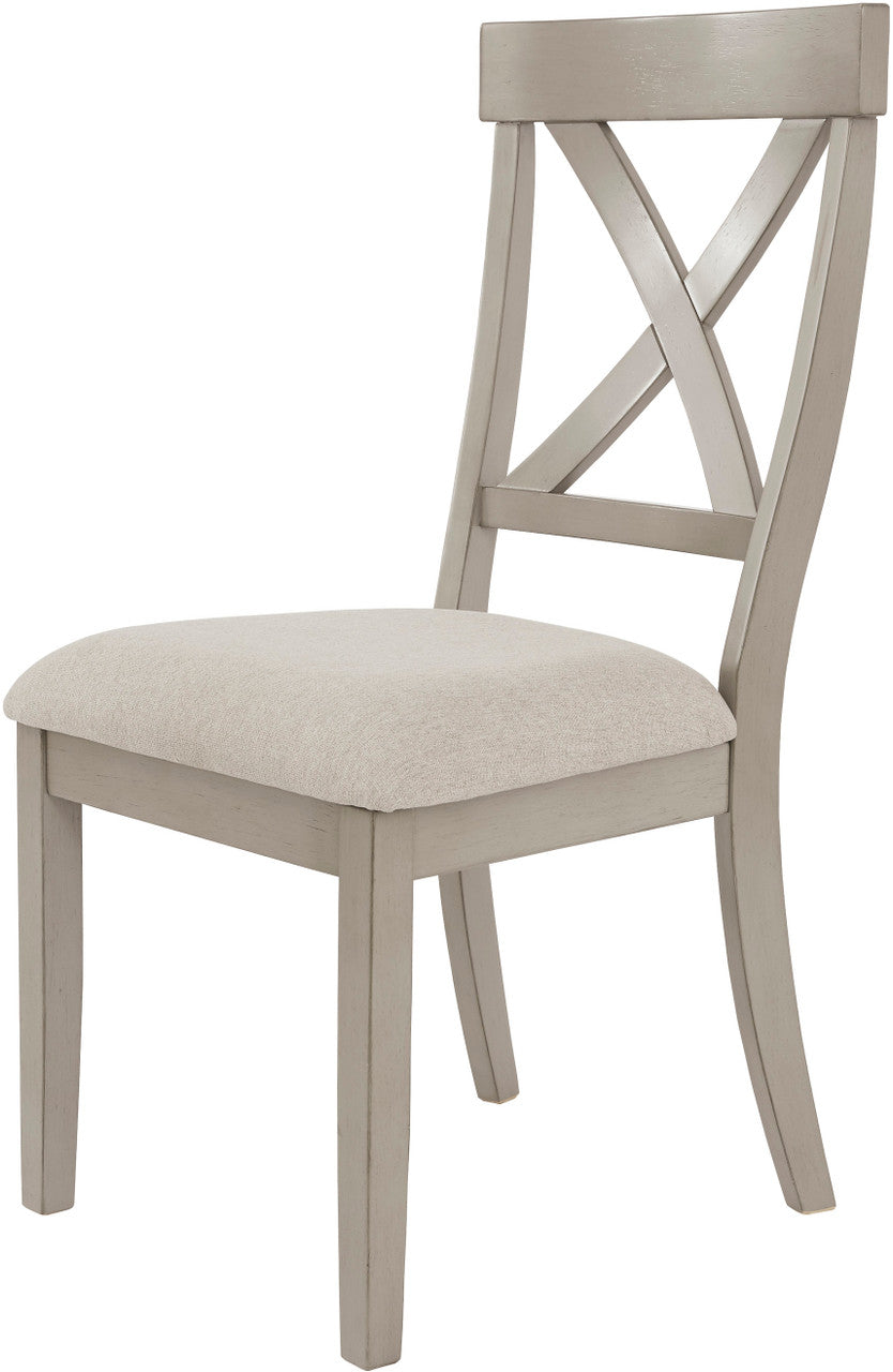 OMEKO Light Gray 20" Wide Dining Chair