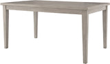 OMEKO Light Gray 7 Piece Dining Set