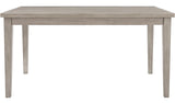 OMEKO Light Gray 60" Wide Dining Table