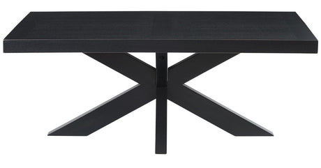 OAKLEY Espresso Black 48" x 28" Coffee Table