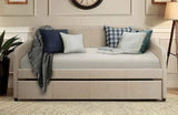 PAIGE Beige Daybed with Trundle