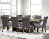 PARISH Charcoal 9 Piece Counter Height Set