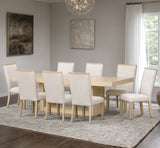 PARISH Beige 9 Piece Counter Height Set