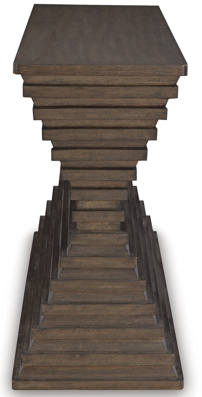 PAXTON Dark Brown 72 Inch Sofa Table