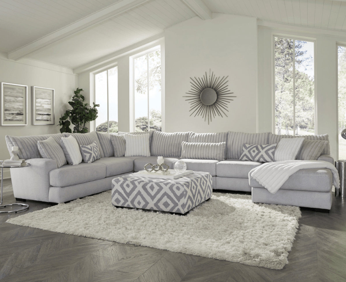 PERSEFONE Gray 178" Wide x 112" Depth Modular Sectional