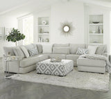 PERSEFONE Gray 139" Wide x 112" Depth Modular Sectional
