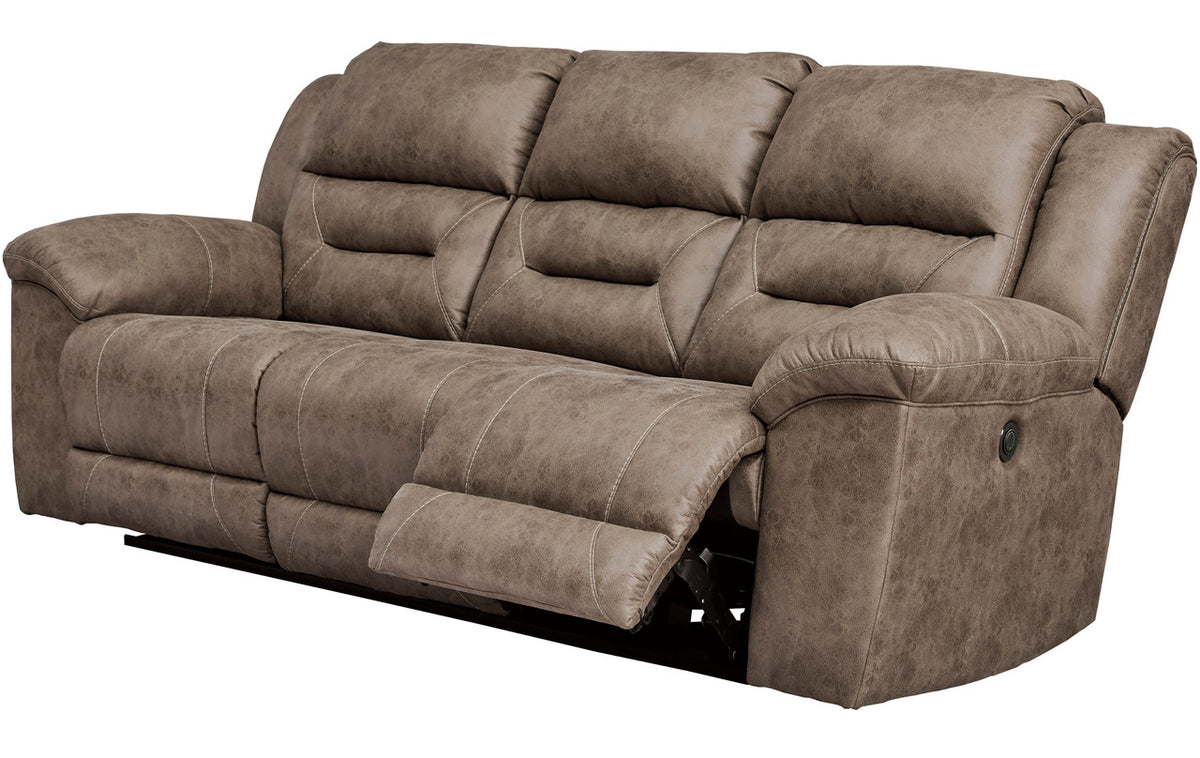 PERSES Oak Reclining Sofa & Loveseat