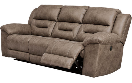 PERSES Oak Reclining Sofa & Loveseat