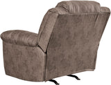 PERSES Oak 43" Wide Rocker Recliner