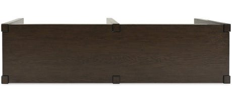 PIERCE Dark Brown 65 Inch Sofa Table