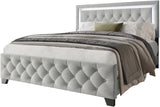 PINEDA Gray 50" Height LED Platform Bed