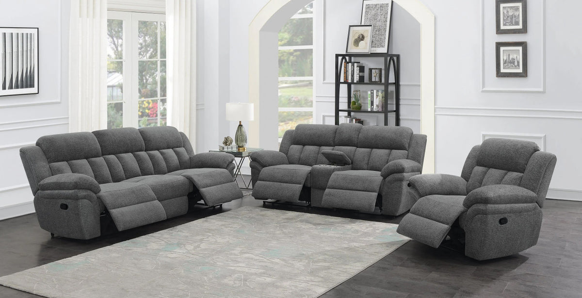 PIREAS Gray Modular Sofa & Loveseat