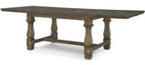 POMONA Brown 11 Piece Dining Set with Extension