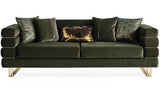 PORTOFINO Olive Green Luxury Livingroom Set