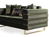 PORTOFINO Olive Green Luxury Livingroom Set