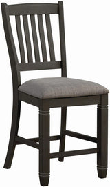 PORTSVILLE Black 20" Wide Counter Height Chair