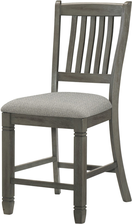 PORTSVILLE Gray 7 Piece Counter Set