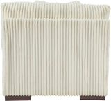 PREZZA Ivory 39" Wide Modular Armless Chair