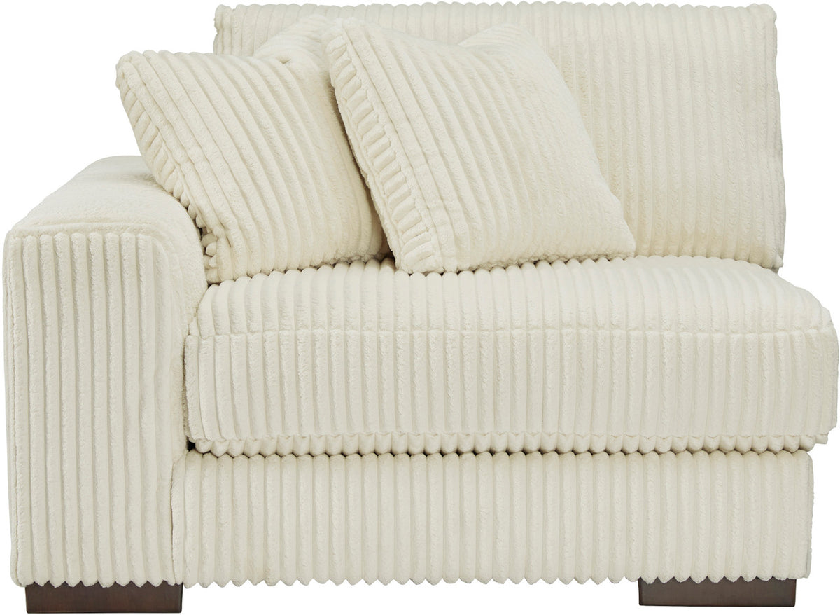 PREZZA Ivory 51" Wide Left Arm Chair