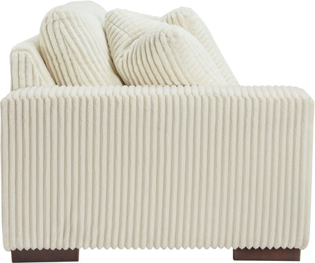 PREZZA Ivory 51" Wide Left Arm Chair