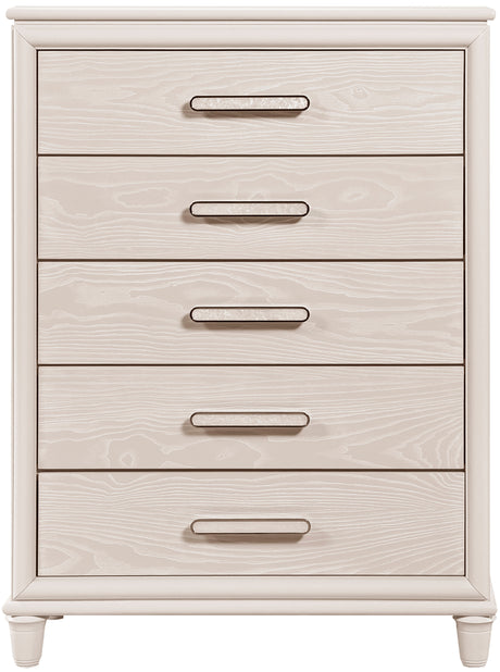 PRISTINA Greige Lighted Bedroom with Storage Bed