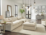 PUFTIN Neutral Linen 144" x 68" Modular Sectional