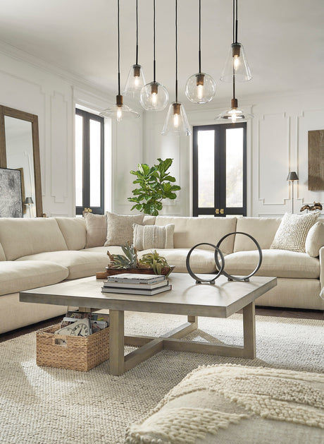PUFTIN Neutral 135" x 135" Modular Sectional