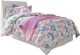 PARIS White Youth Headboard Bedroom Set
