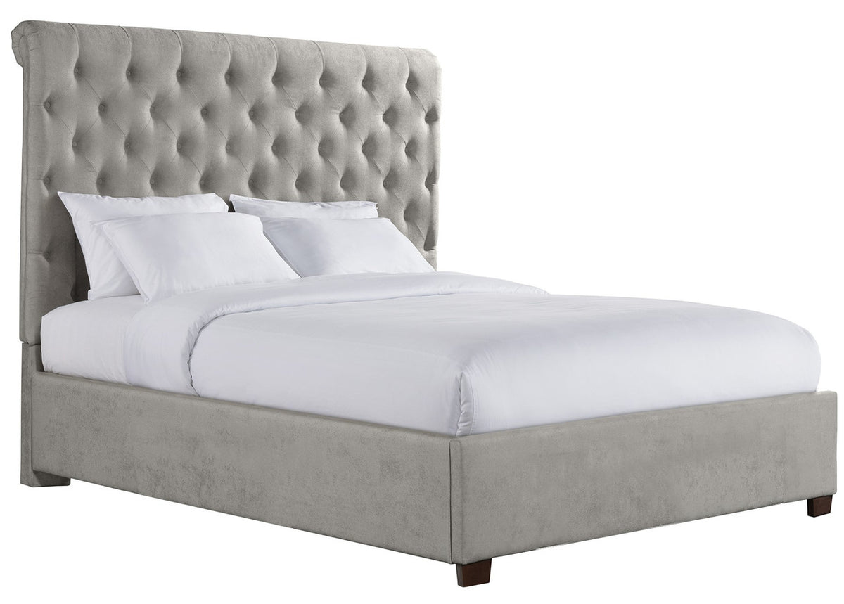 PAULA Gray Non-Storage Bed