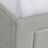 PAULA Gray Storage Bed