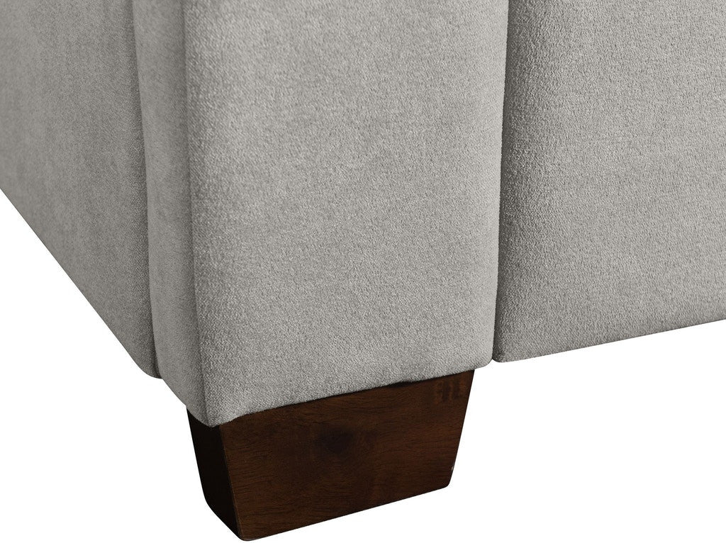 PAULA Gray Storage Bed