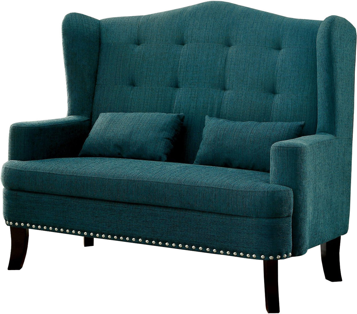 Payce Teal Settee