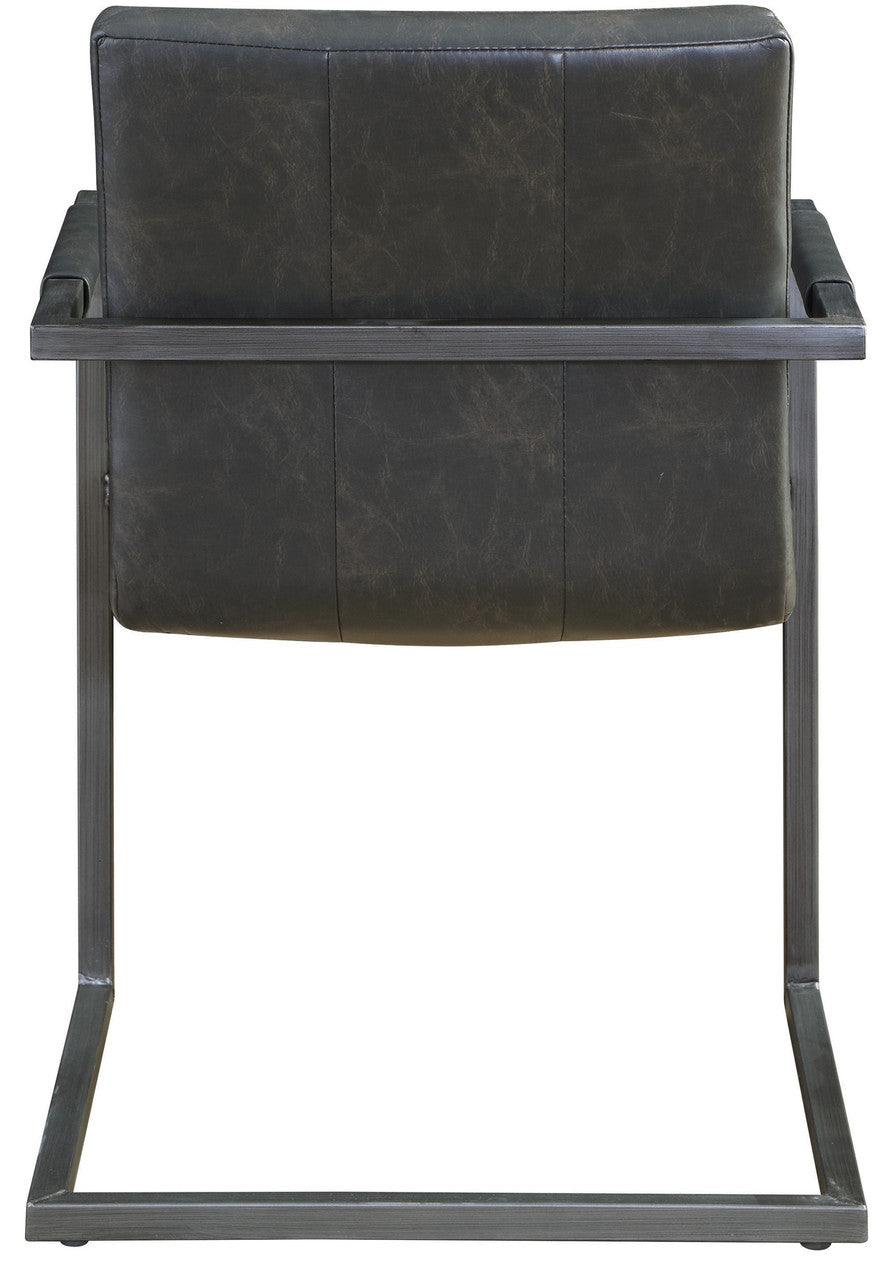 Peter Office Gray & Black Chair