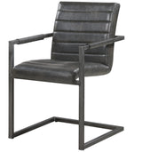 Peter Office Gray & Black Chair