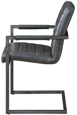 Peter Office Gray & Black Chair