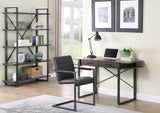 Peter Office Gray & Black Chair