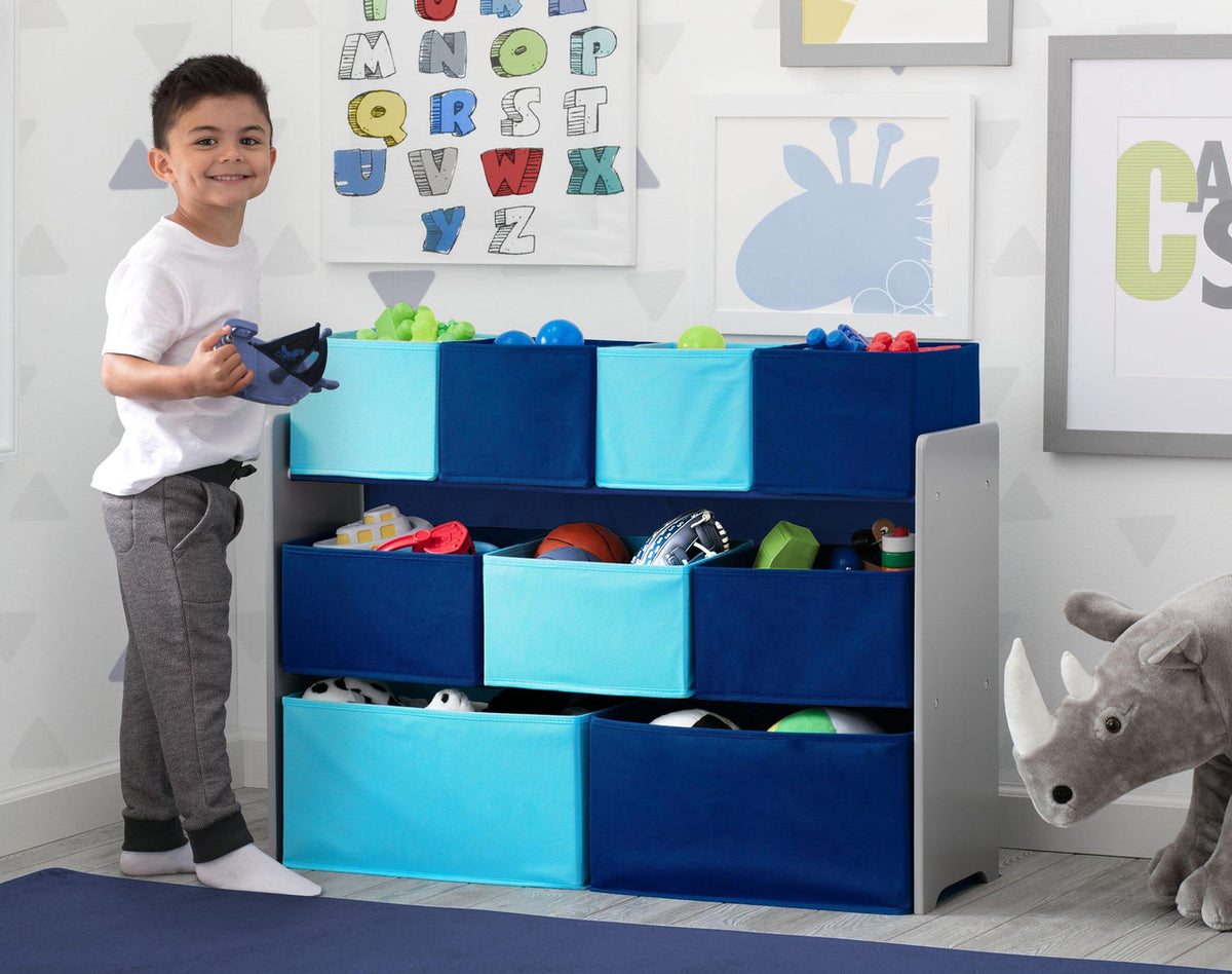 Pexel Blue Toy Organizer