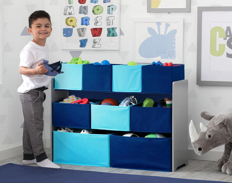 Pexel Blue Toy Organizer