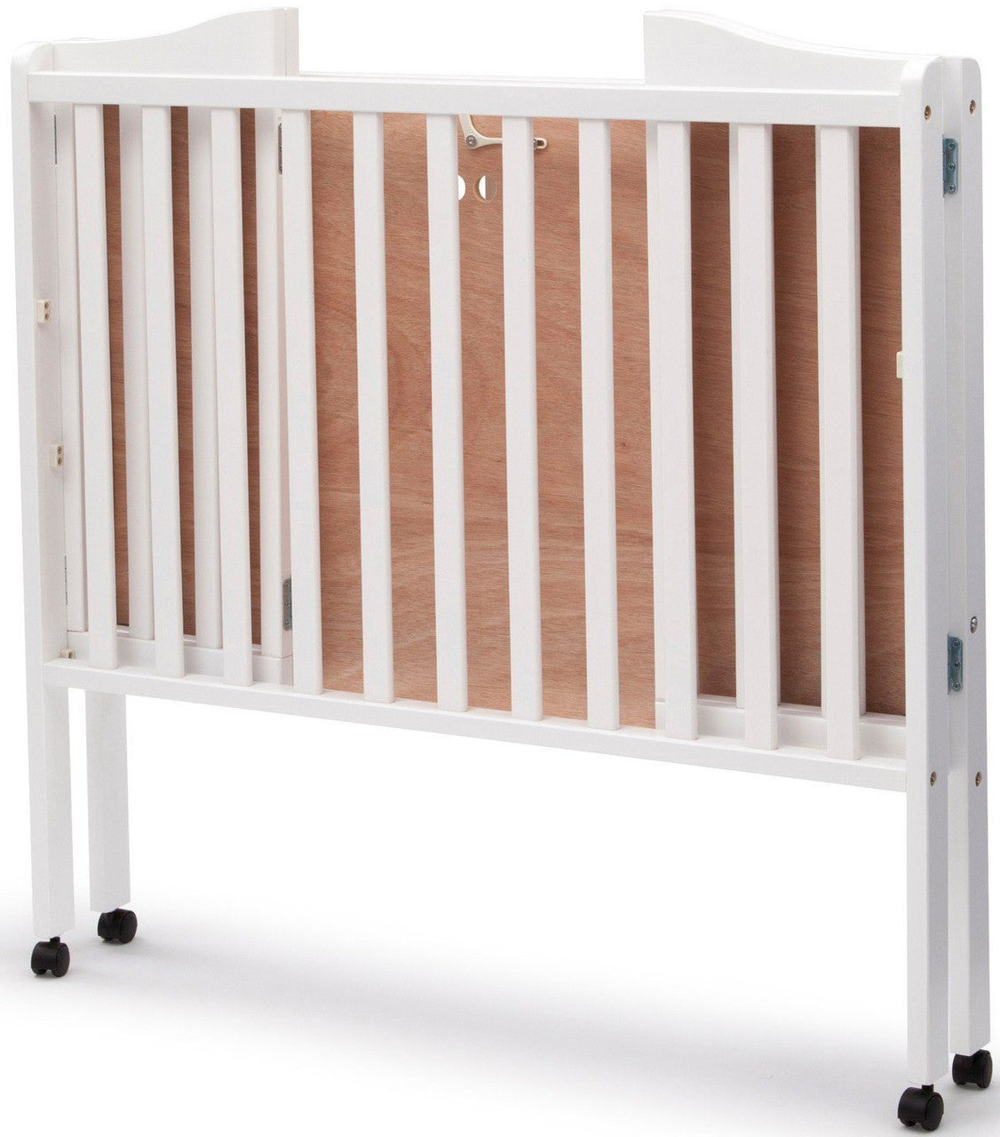 Portababy White Crib with Mattress