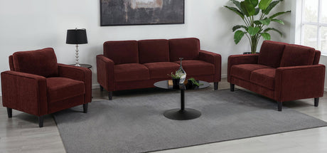 PORTIA Red Sofa & Loveseat (RTA)