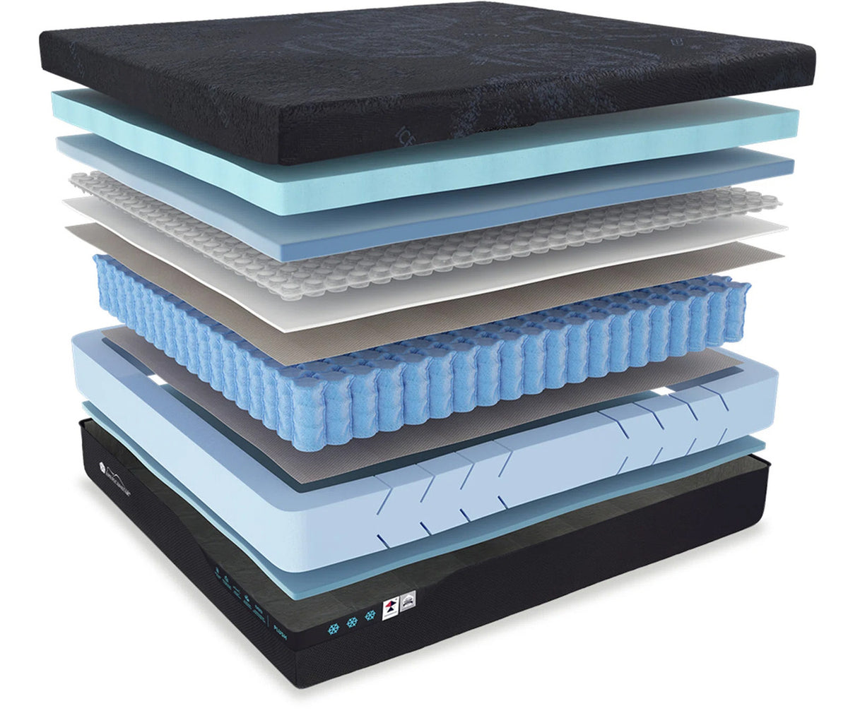 Presidential Lux Plush 14" Gel Hybrid Mattress