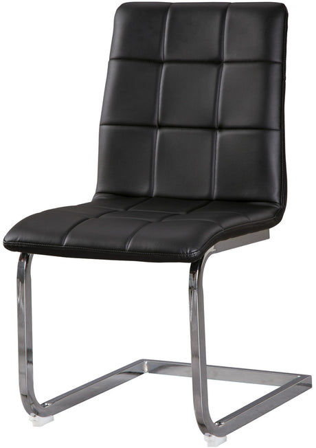 PROKTI Black & White 5 Piece Dining Set