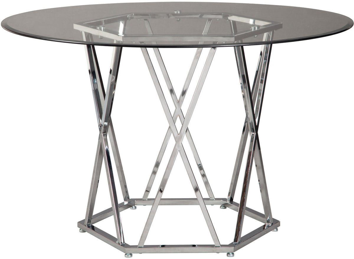 PROKTI White 5 Piece Dining Set