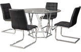 PROKTI Black 18" Wide Chair