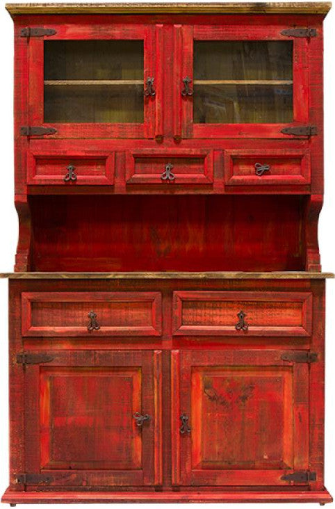 PROVENCIA Red Buffet & Hutch