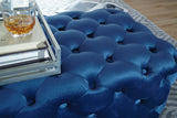 PUNA Blue Ottoman