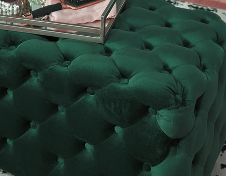 PUNA Green Ottoman
