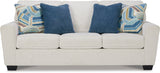 QEZNA Off-White Sofa & Loveseat