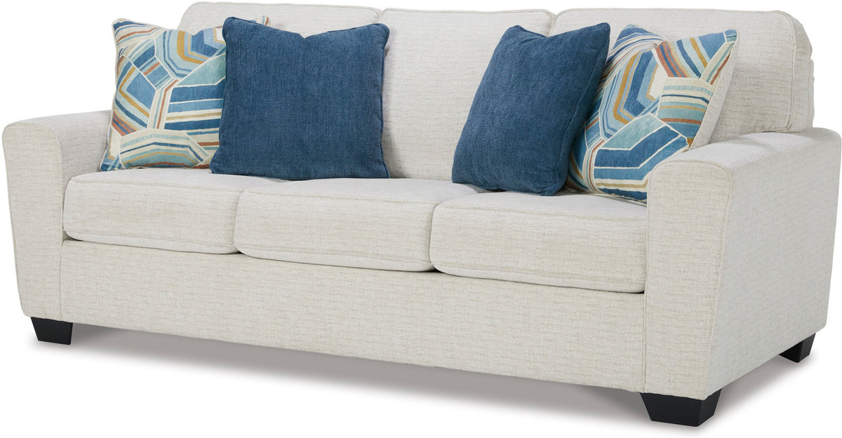 QEZNA Off-White 87" Wide Sofa