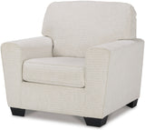 QEZNA Off-White 39" Wide Chair